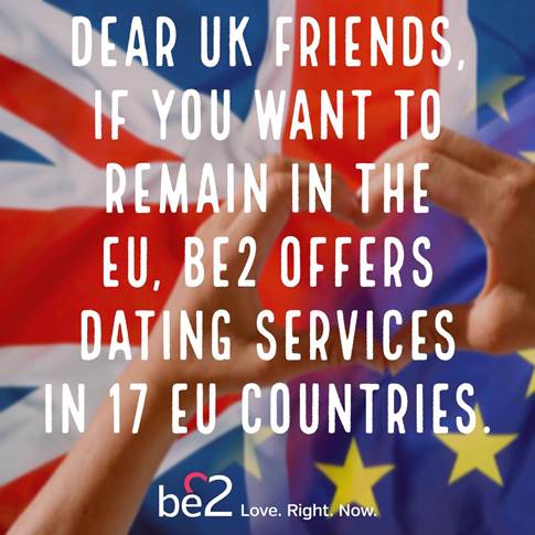 Brexdate era - is brexit affecting online dating?