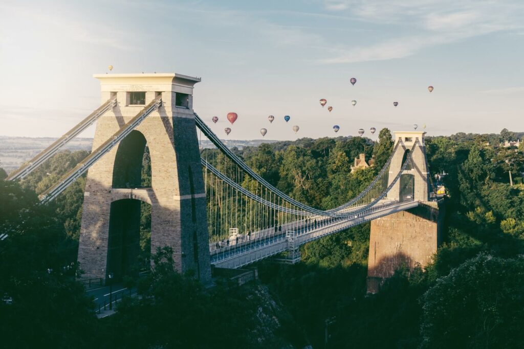 dating in Bristol great location Isambard King Brunel bridge romantic views