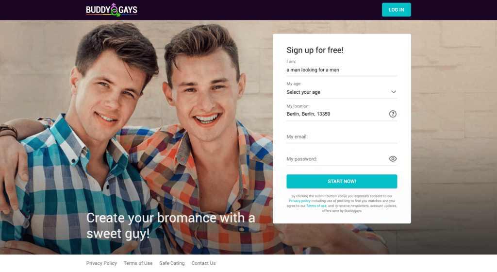 buddygays review: register on this gay hookup site